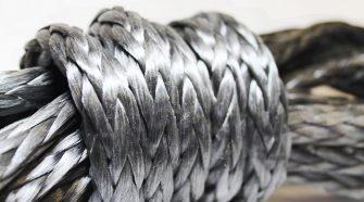 High-strength fibers like Dyneema has resulted in ropes that have 75% less weight
