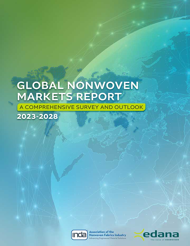 INDA/Edana Global Nonwoven Markets Report 2023-2028.