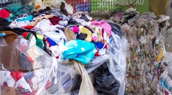 Textile waste is one of the least-treated plastic waste streams and tends to end up in landfill.