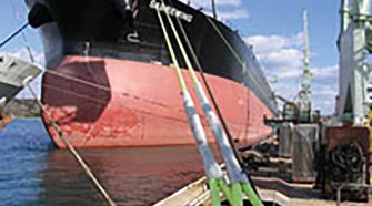 Super fibers can be used in ropes for ships